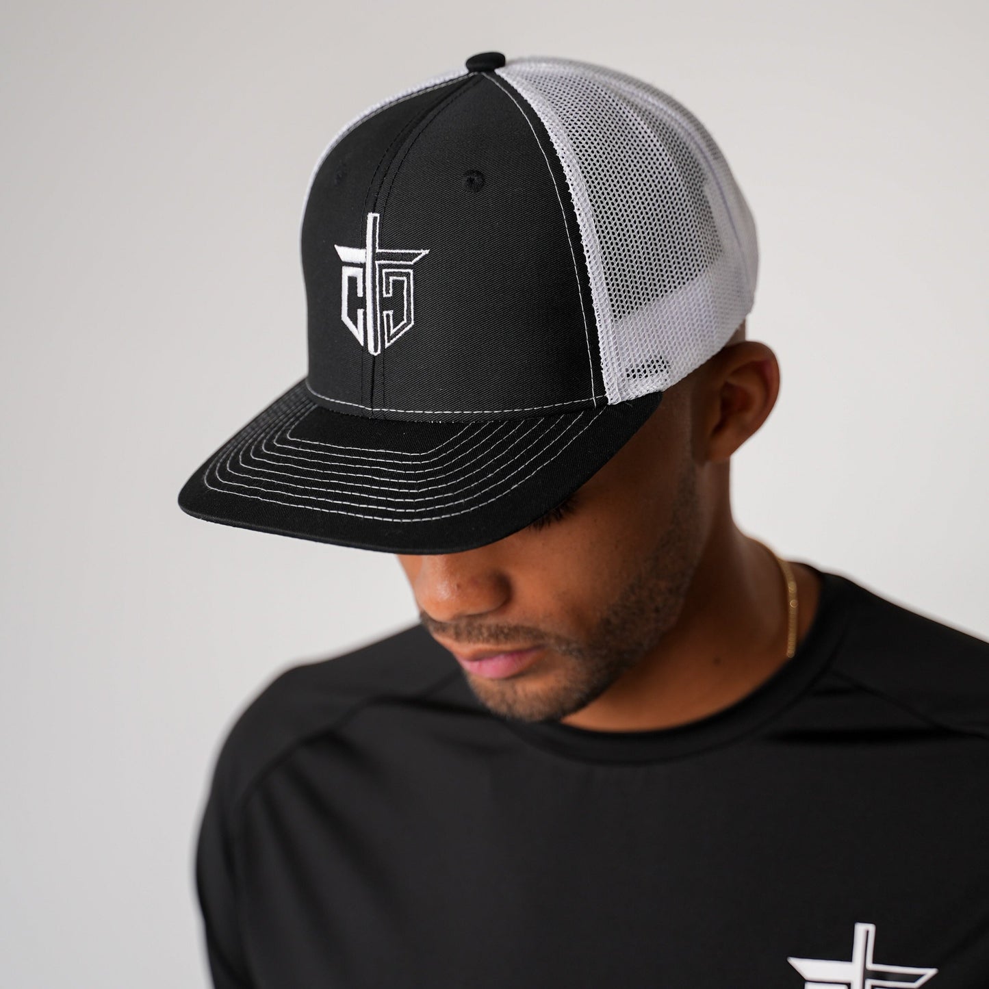 Black Trucker Hat