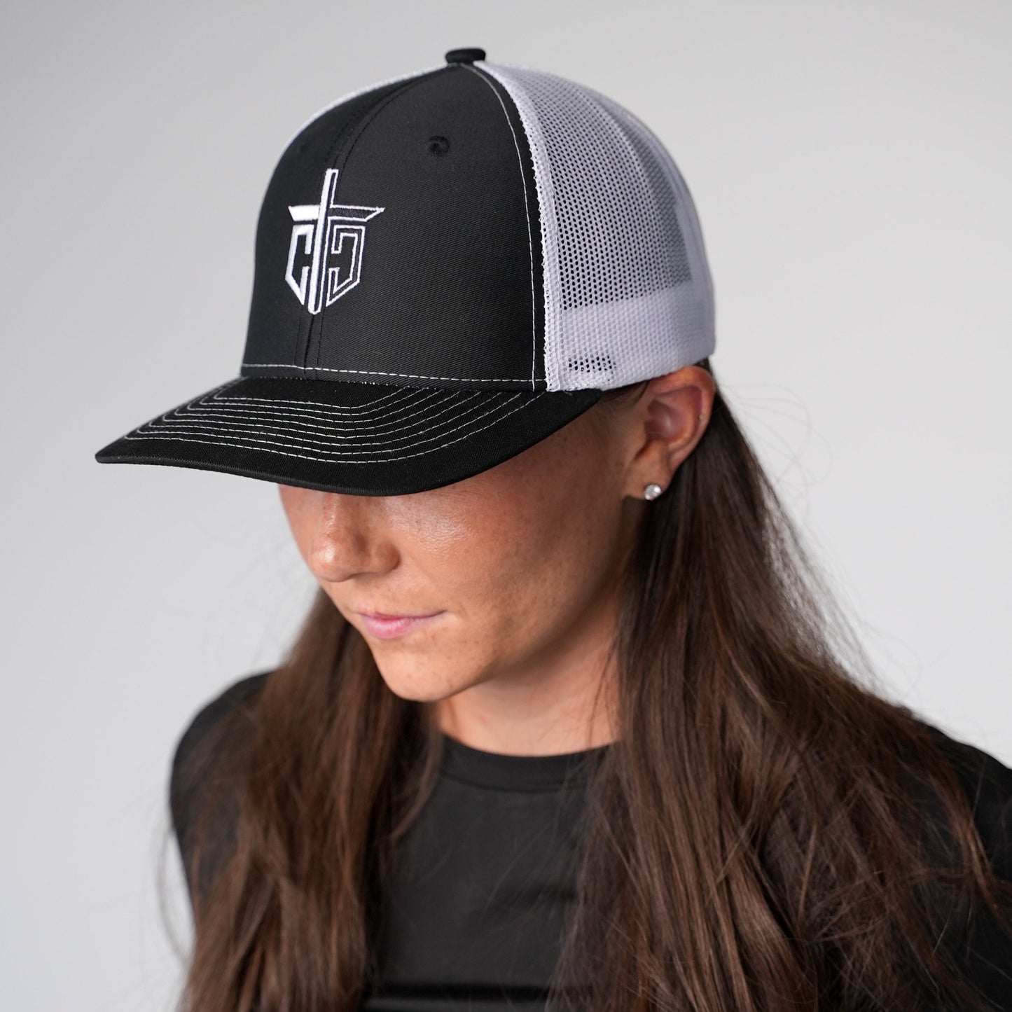Black Trucker Hat