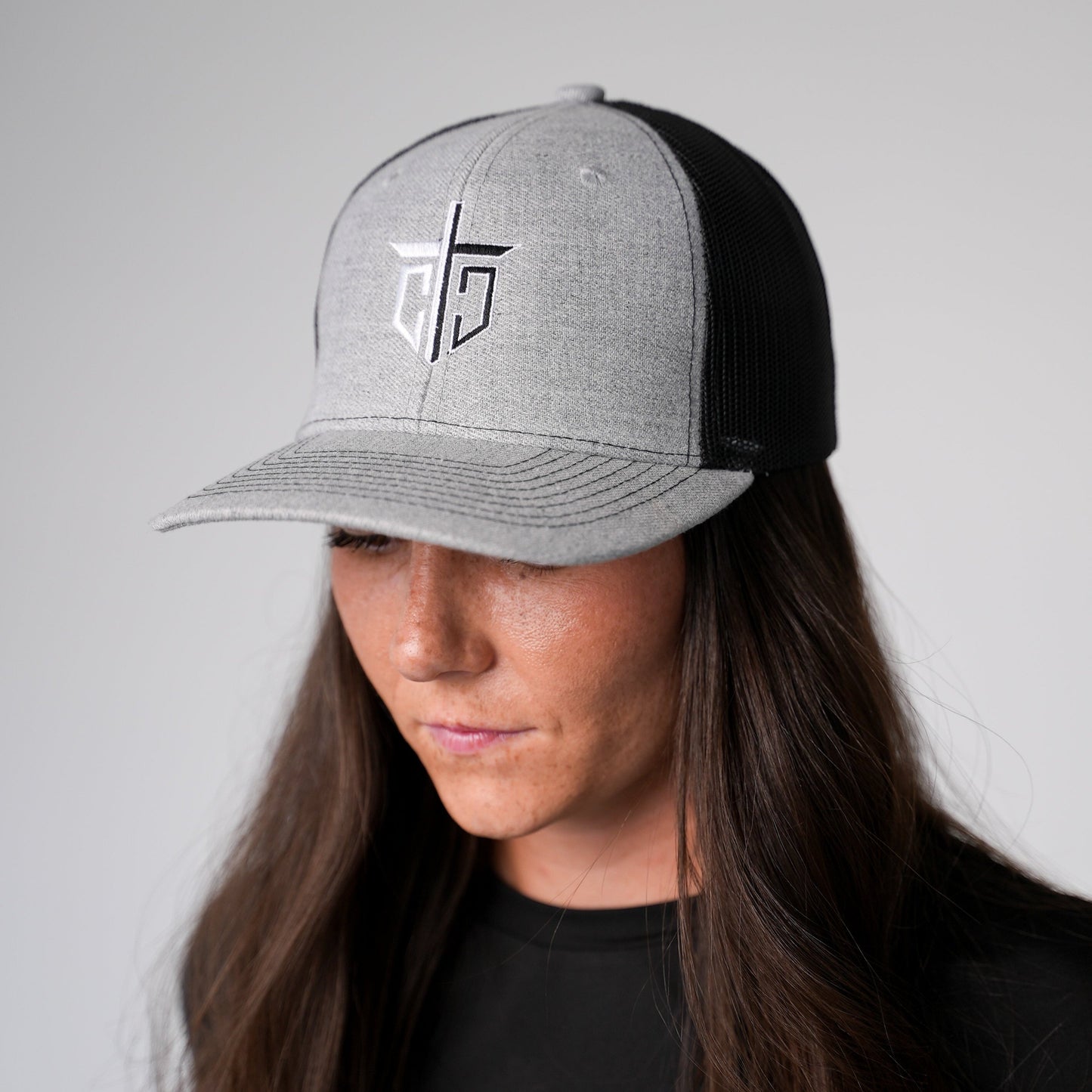 Grey Trucker Hat